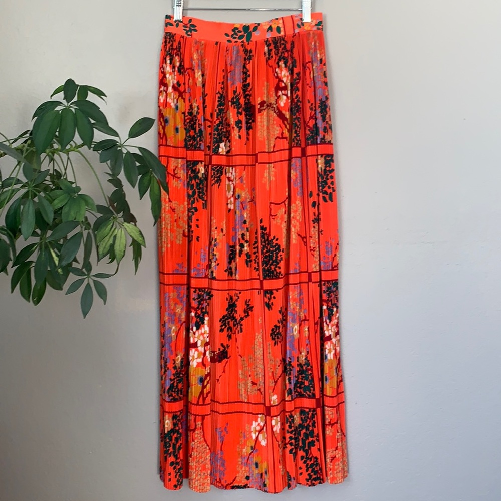 Vintage Floral Maxi Skirt Mr.Mench